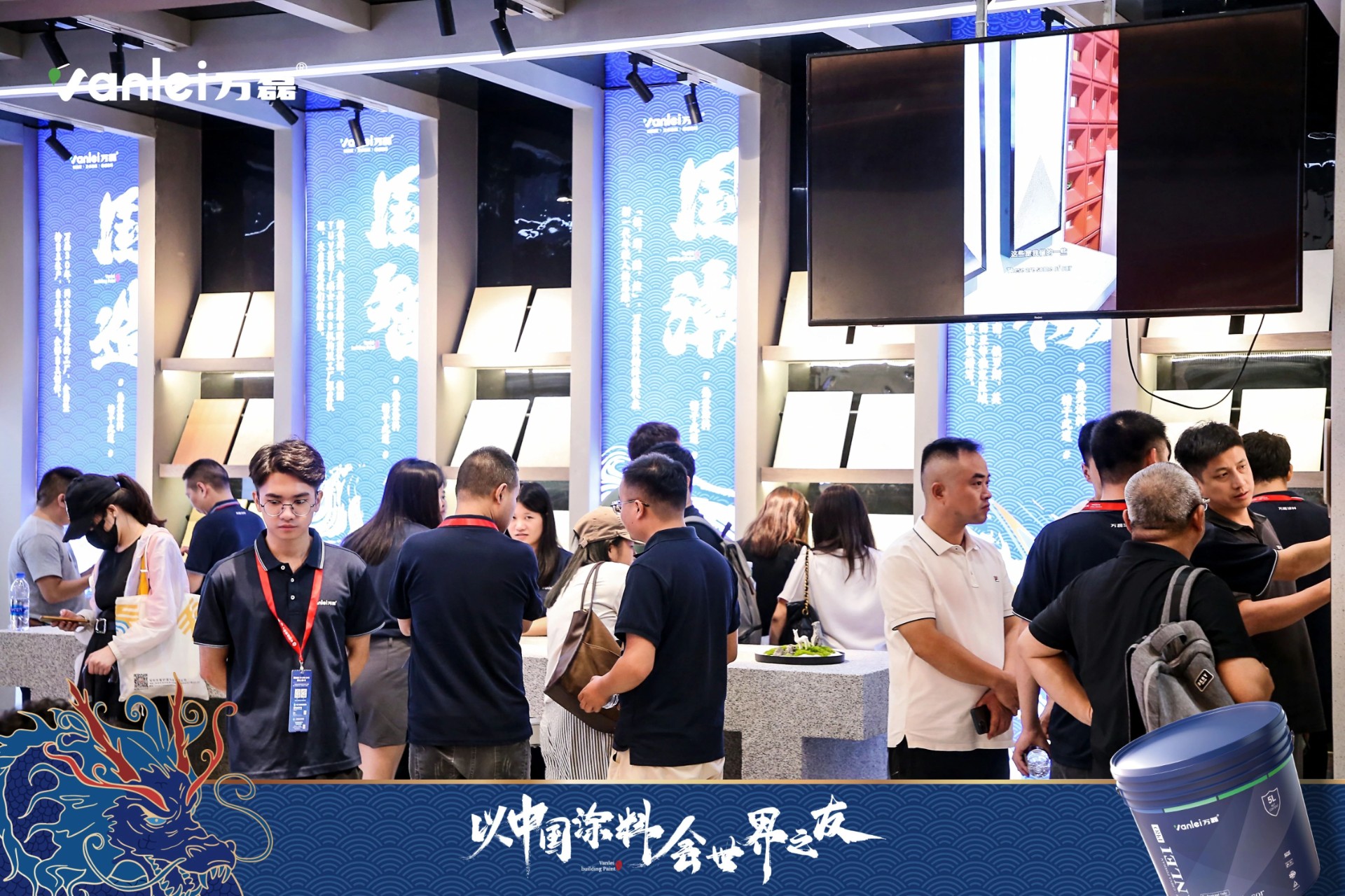 七年蟬聯(lián)展館人氣王！萬(wàn)磊涂料，以中國(guó)涂料，會(huì)世界之友
