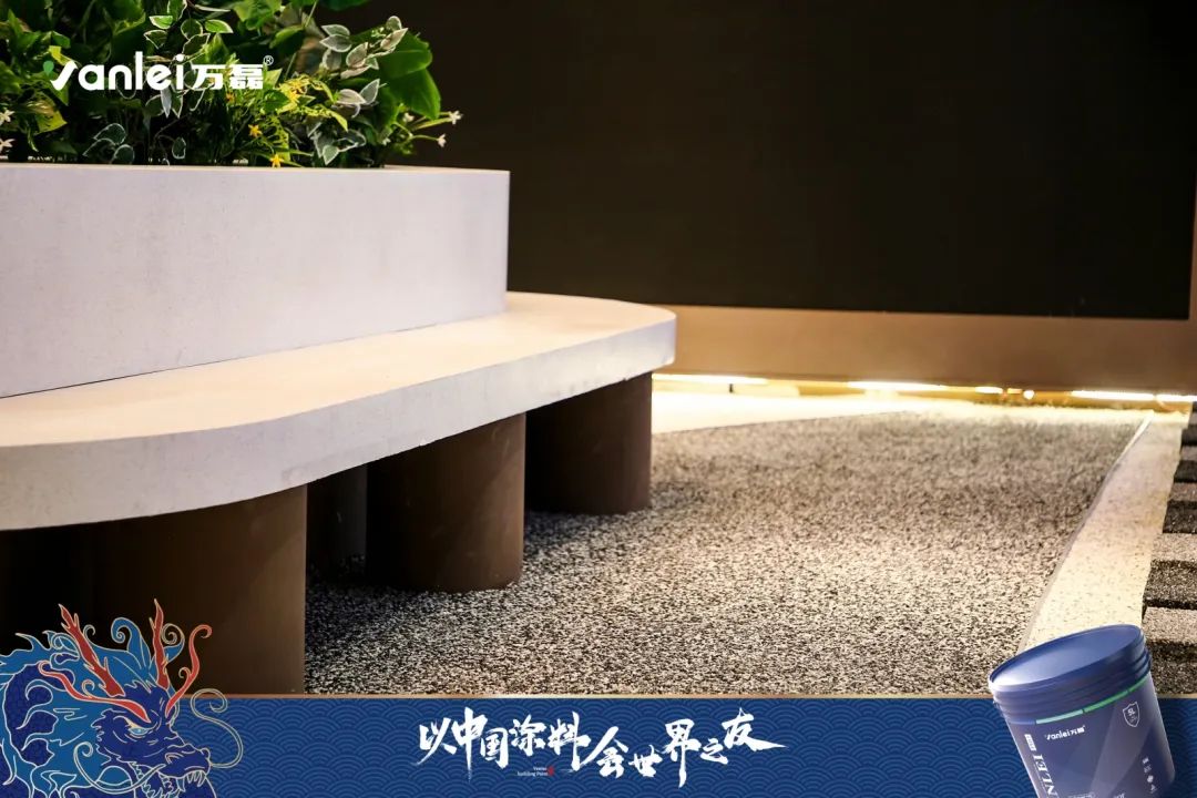 七年蟬聯(lián)展館人氣王！萬(wàn)磊涂料，以中國(guó)涂料，會(huì)世界之友